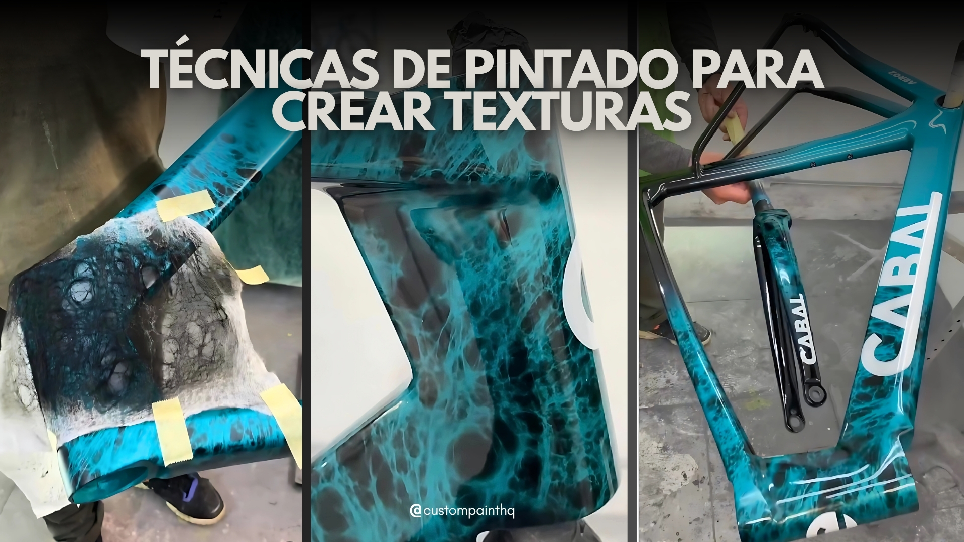 Técnicas de pintado para crear texturas